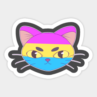 Pan Cat Sticker